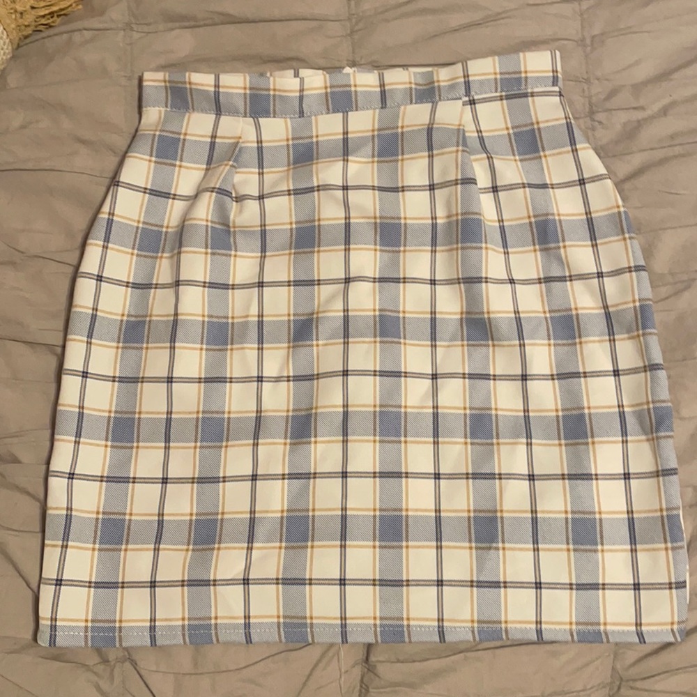 Checkered skirt